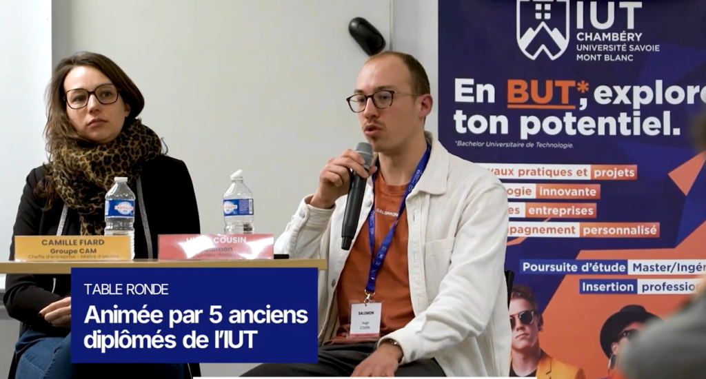 Forum des Stages - Afterwork - Table ronde diplômés IUT de Chambéry