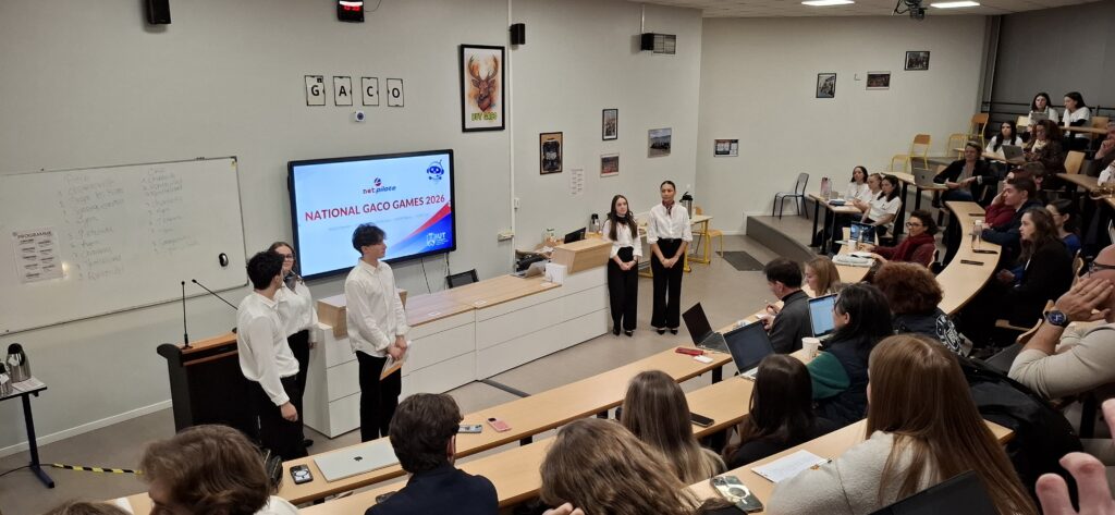 National GACO Games 2026 - Soutenance devant des étudiants de BUT GACO et l'entreprise Netpilote